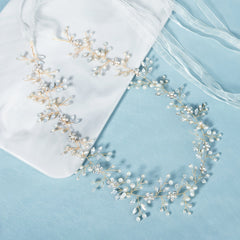Bridal Belt Wedding Dress Decoration Faux Pearl Waist
