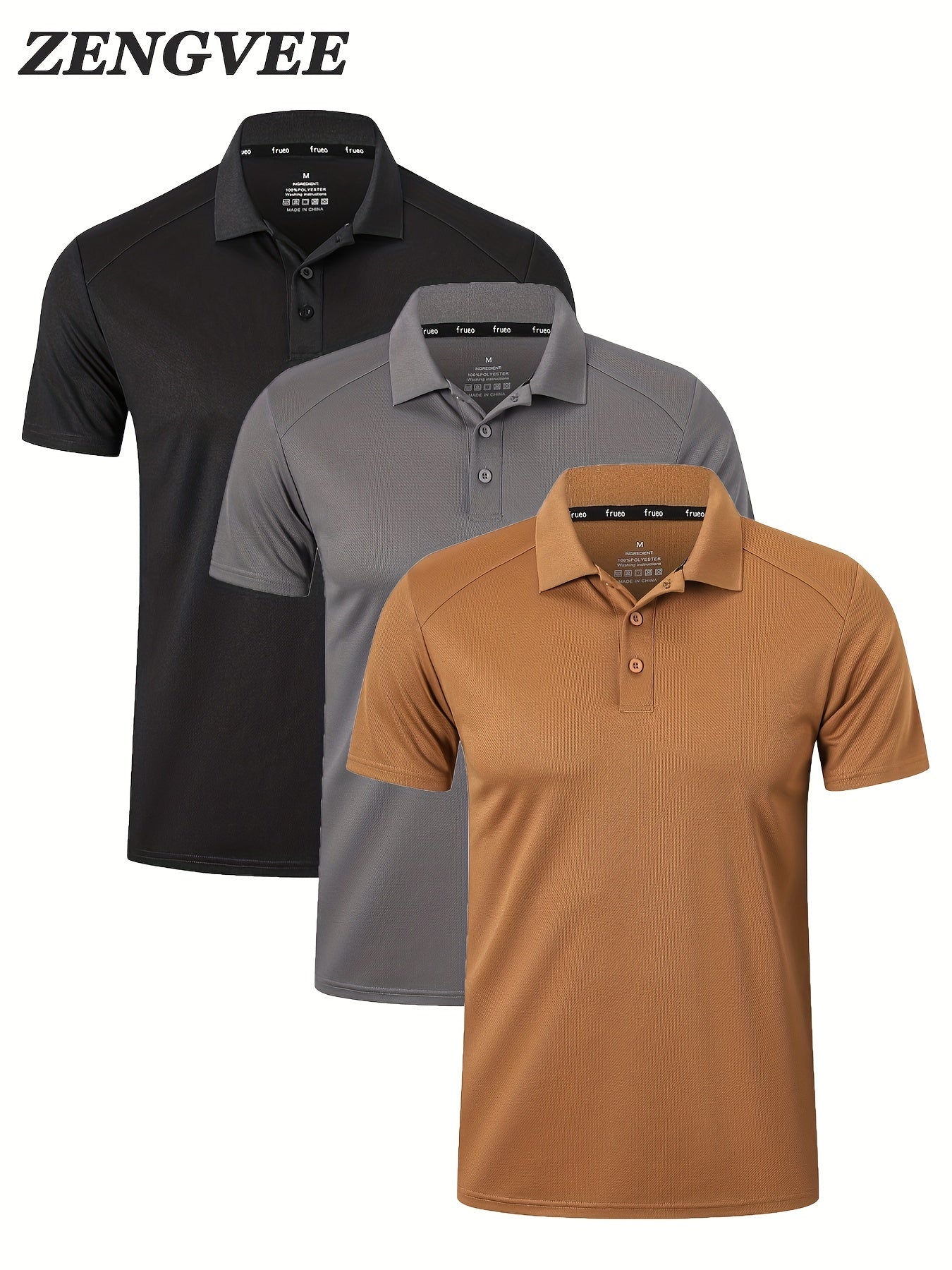 Men's Casual Button Up Short Sleeve Lightweight Shirt Set