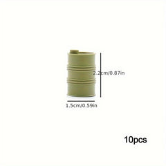 Small Particle Building Blocks Can Barrel Construction Equipment Toy