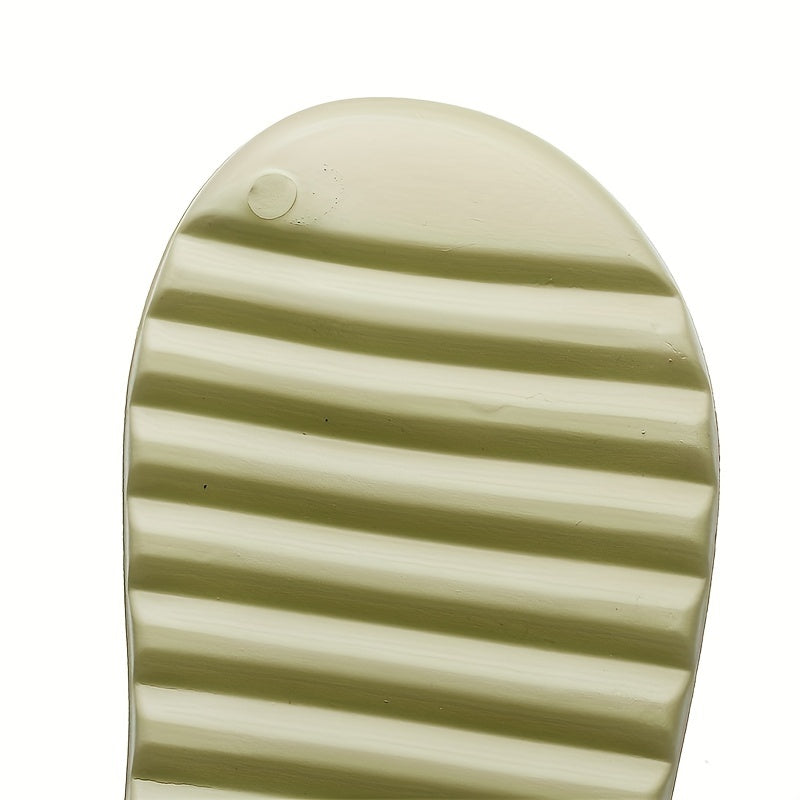 Women's Soft Pillow Slides Open Toe Non Slip Shoes Indoor Shower Slides