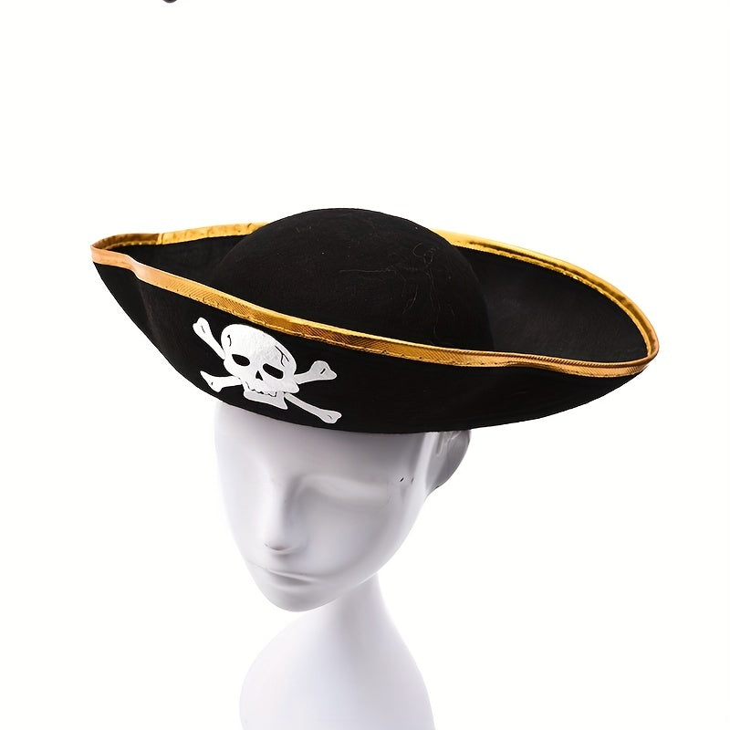 Pirate Captain Hat Halloween Cosplay Props Party Supplies
