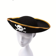 Pirate Captain Hat Halloween Cosplay Props Party Supplies