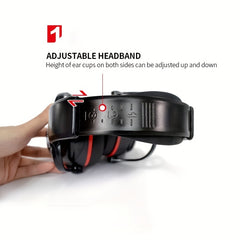 31dB Noise Reduction Ear Protection Headphones Hearing Safety