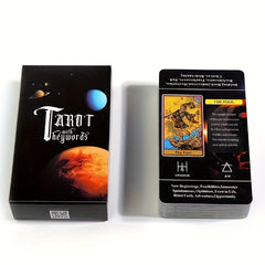 Beginner's Tarot Deck & Guidebook with Interactive Games
