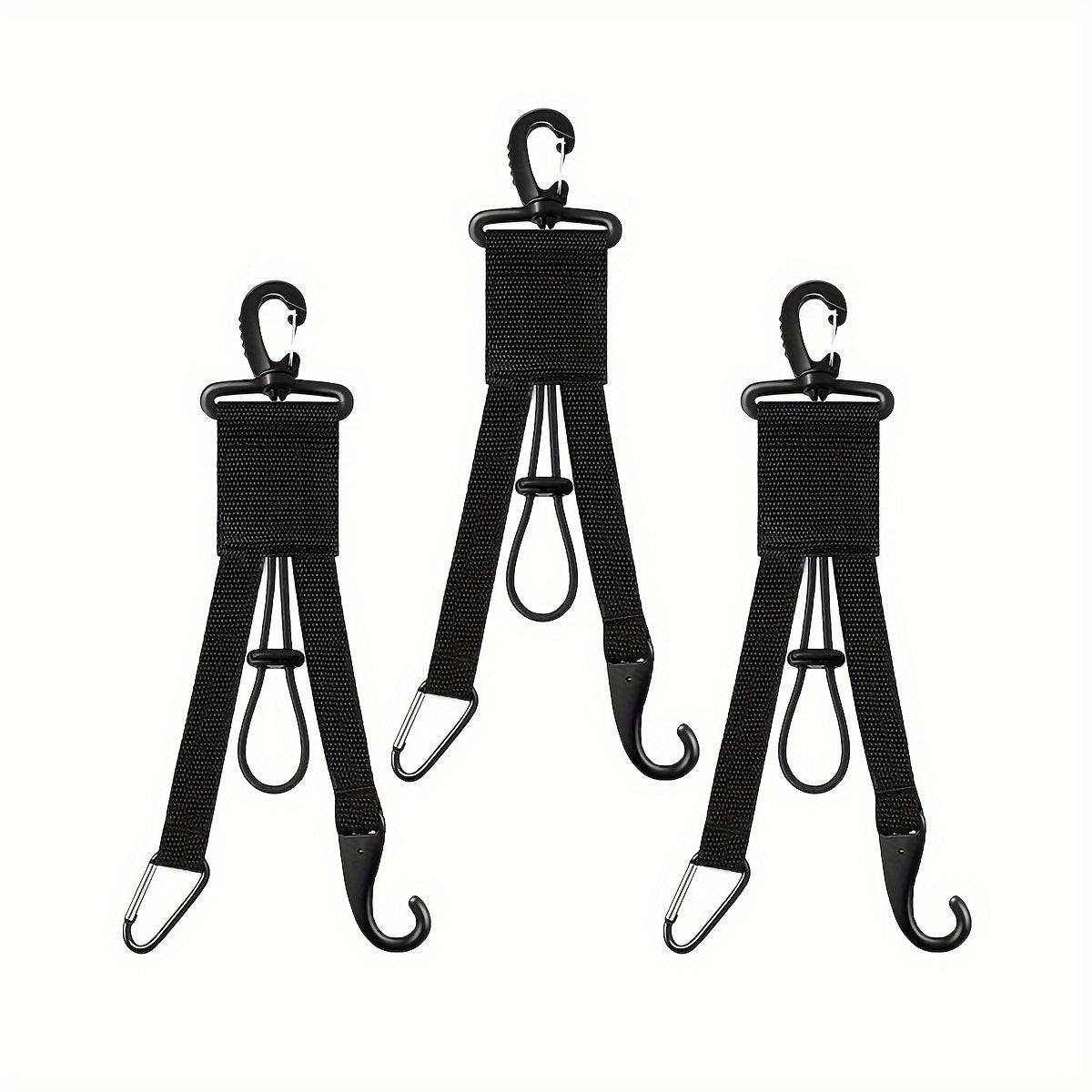 Baseball & Softball Equipment Hooks, Set of 3, Outdoor Camping & Sports Gear