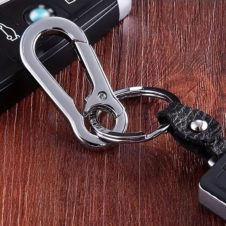 Stainless Steel Key Chain Pendant Metal Key Ring for Men Women