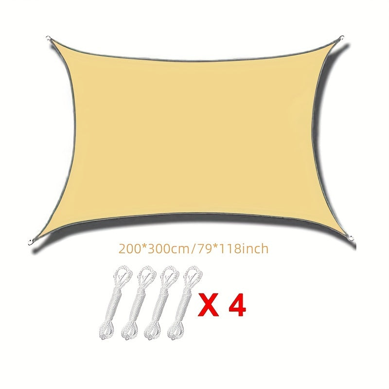 Durable UV Protection Sunshade Sail Canopy