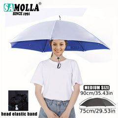Portable UV Protection Umbrella Hat for Outdoor Fishing