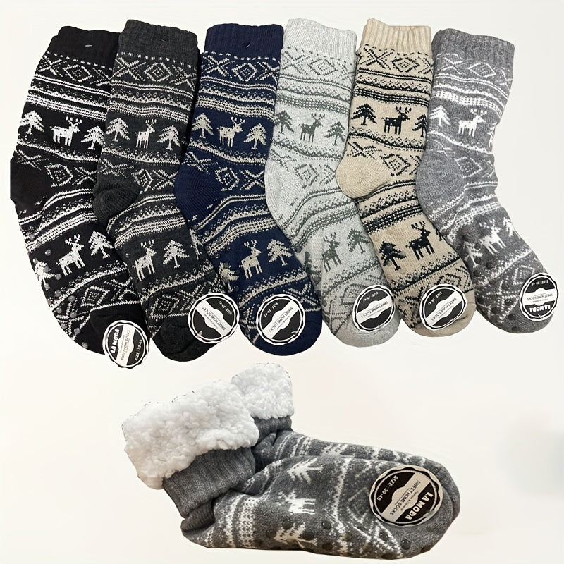 Men's Casual Warm Wool Non-slip Socks