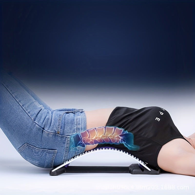 Lumbar Relaxing Device Waist Stretching Massager Yoga Auxiliary Tool
