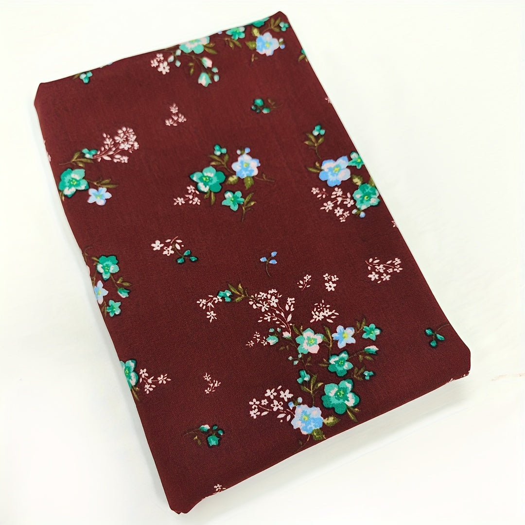 1pc Faux Cotton Fabric Diy Cloth Diy Clothes Pants Dress Fabric 1yard