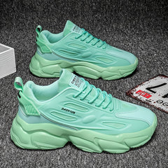 Men's Chunky Lace-up Sneakers Dad Shoes