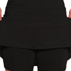 Sports Skirt Women's Plus A line Tennis Skirt With Pockets