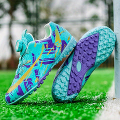 Boy's Turf Football Boots Anti-skid Outdoor Soccer Cleats