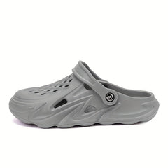 Men's Lightweight Comfy Clogs Hollow Out Non Slip Garden Shoes