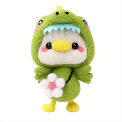 Wool Felt Duck DIY Material Package - Creative Gift or Doll Ornament
