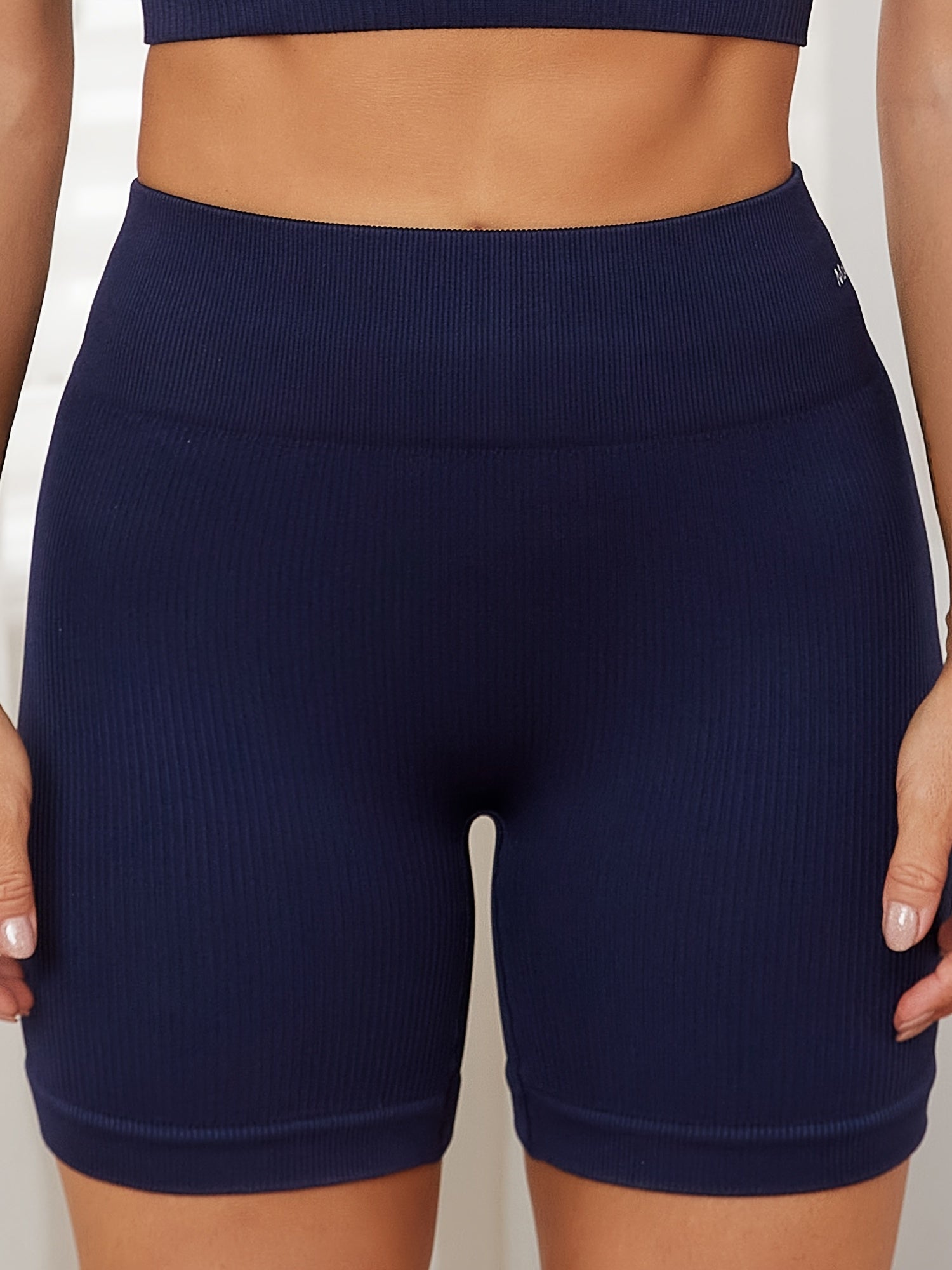 High Stretch Yoga Shorts High Waist Fitness Sporty Shorts