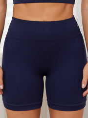 High Stretch Yoga Shorts High Waist Fitness Sporty Shorts
