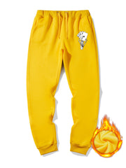 Skeleton Hand Graphic Sweatpants Men's Casual Jogger Pants