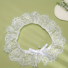 Faux Pearl Lace Legs Band Bridal Wedding Accessories