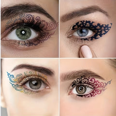Smudge-Proof Smokey Eye Makeup Decorations for 2-3 Days