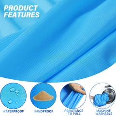 Waterproof Pocket Beach Blanket Portable Mat for Outdoor Camping Picnic