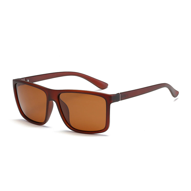 Square Men's Polarized Sunglasses Outdoor Sun Glasses