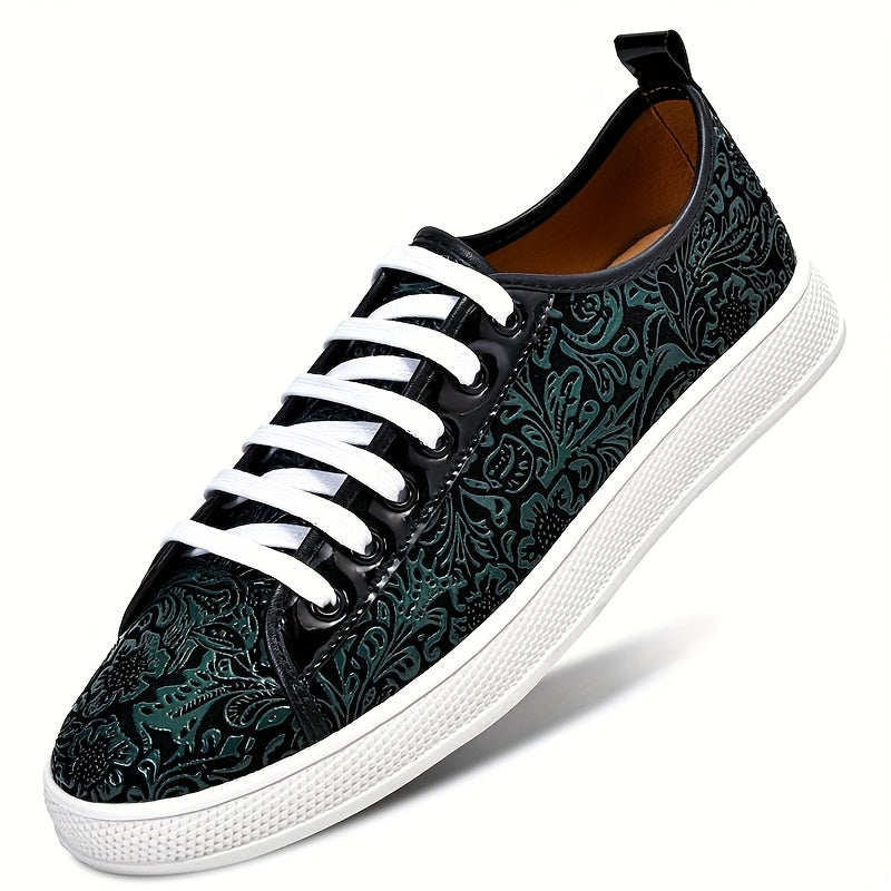 Men's Graffiti Lace Up Skate Shoes Lightweight