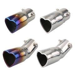 Heart Shaped Exhaust Tail Pipe Muffler Upgrade for Your Car
