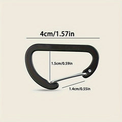 6pcs 8pcs Aluminum Alloy Buckle Fishing Accessories