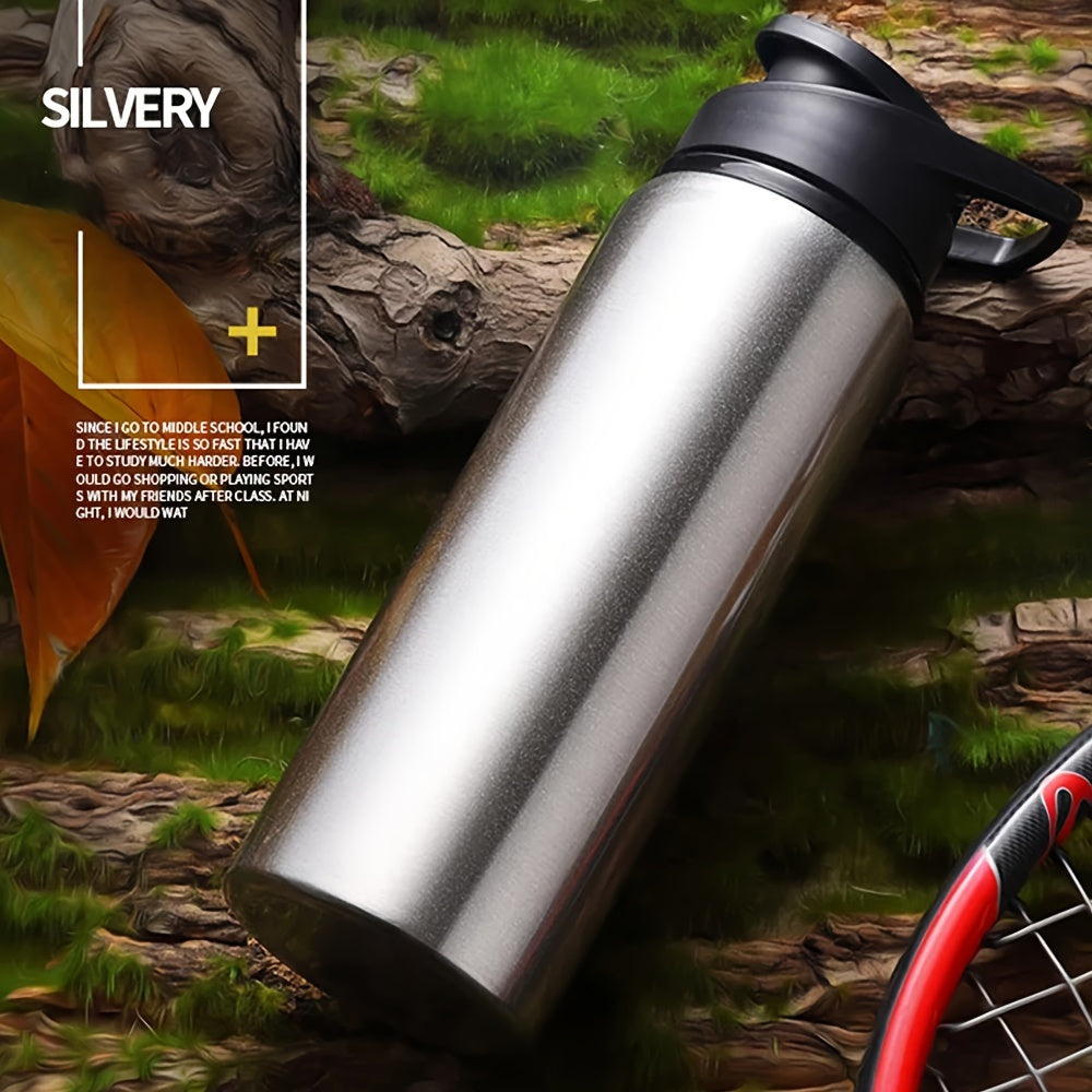 700ml Stainless Steel Water Bottle Large Capacity for Sports Cycling Travel