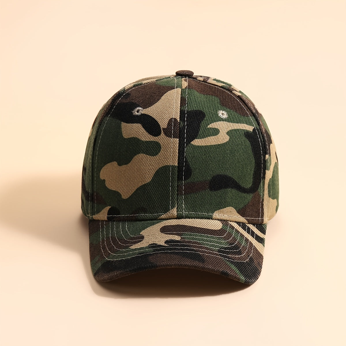 Kids Camo Baseball Cap Sun Protection Hat for Outdoor Activities