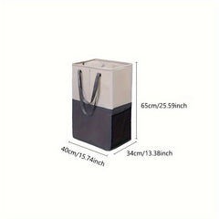 Foldable Clothes Basket Marine Dirty Clothes Storage Basket