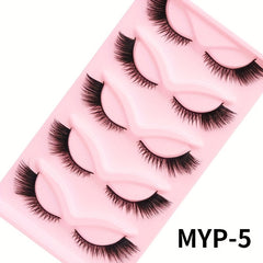 Cat Eye False Eyelashes Fox Eye Series Natural Thick Fluffy Lashes