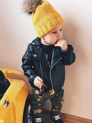 Stylish Windbreaker Jacket for Kids Spring Autumn Outwear Zipper Coat