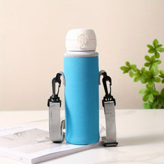 Insulated Cup Cover With Shoulder Strap for Outdoor Camping