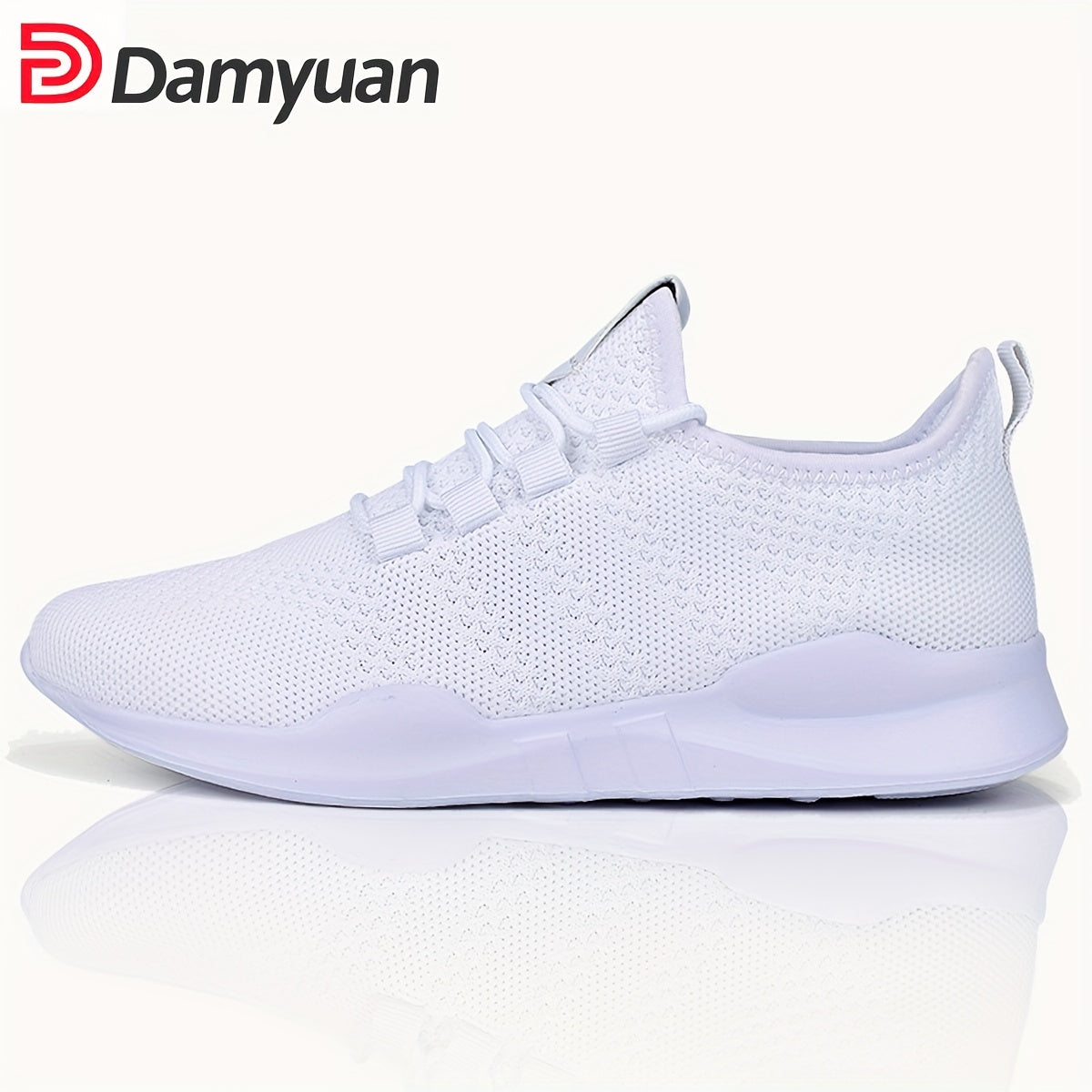 Unisex Woven Running Shoes Lace Up Athletic Shoes
