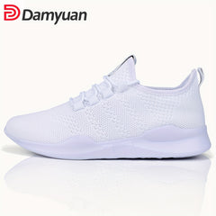 Unisex Woven Running Shoes Lace Up Athletic Shoes