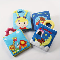 Early Education Tear Proof Cloth Baby Book Toy for Good Night