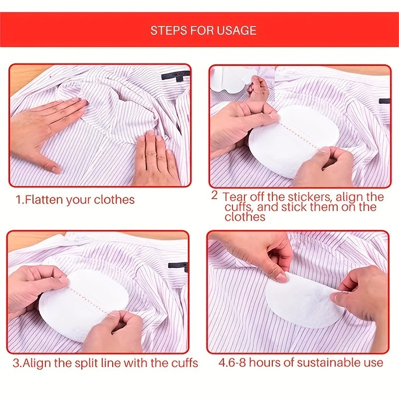 Disposable Sweat Absorbent Pad Underarm Deodorant Stickers