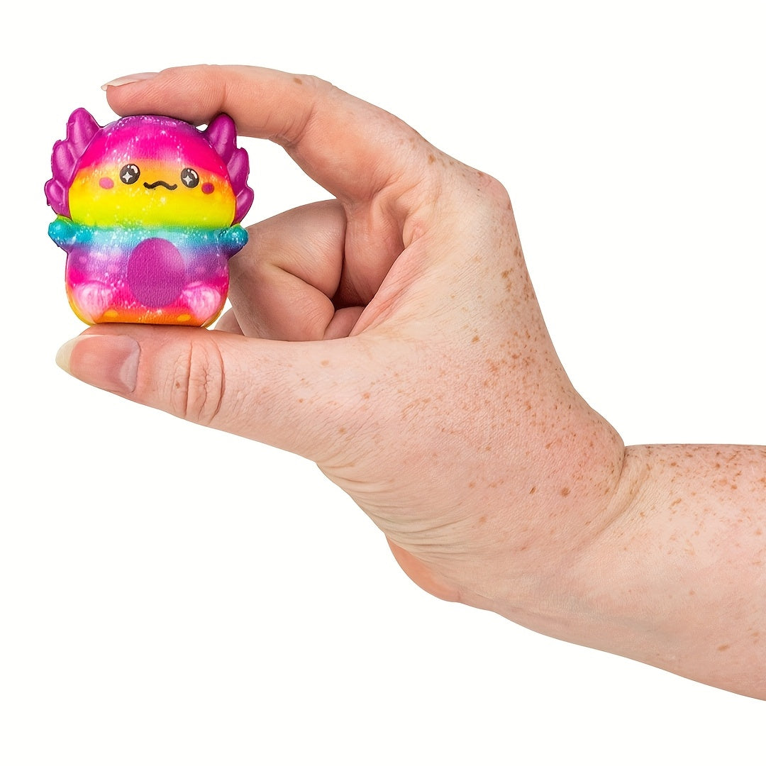 6pcs 12pcs Mini Axolotl Squishy Toys Easter Party Favors Games Prizes
