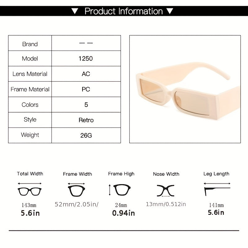 Men's Small Frame Sports Sunglasses UV Protection Anti Glare