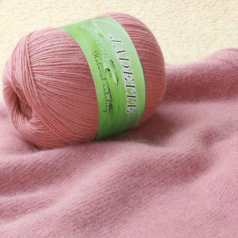 8pcs Cashmere Emerald Sheep Mink Wool 50g Each Roll For Handwoven DIY Sweater