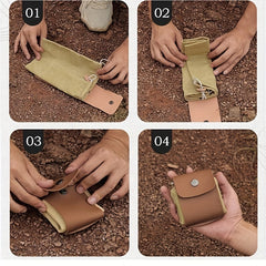 Fruit Picking Bag Waist Hanging Bag Canvas Storage Bag