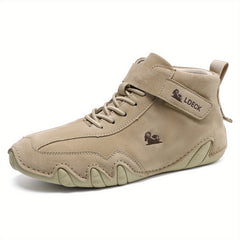 Men's Lace-up Sneakers Casual Walking Shoes Comfortable Boots