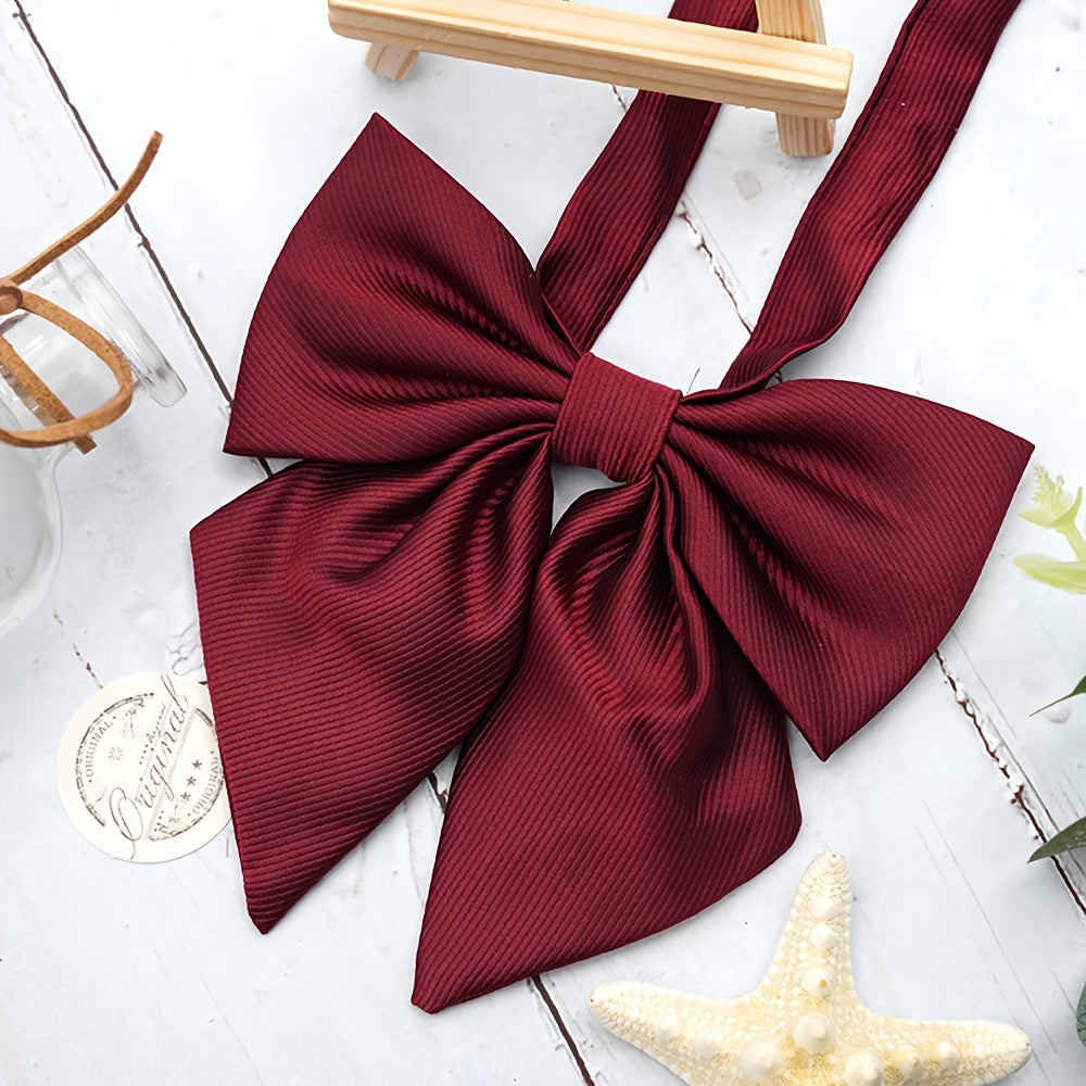 Adjustable Pre-tie Bowtie Lolita Cosplay School Uniform Party Accessory