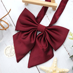 Adjustable Pre-tie Bowtie Lolita Cosplay School Uniform Party Accessory