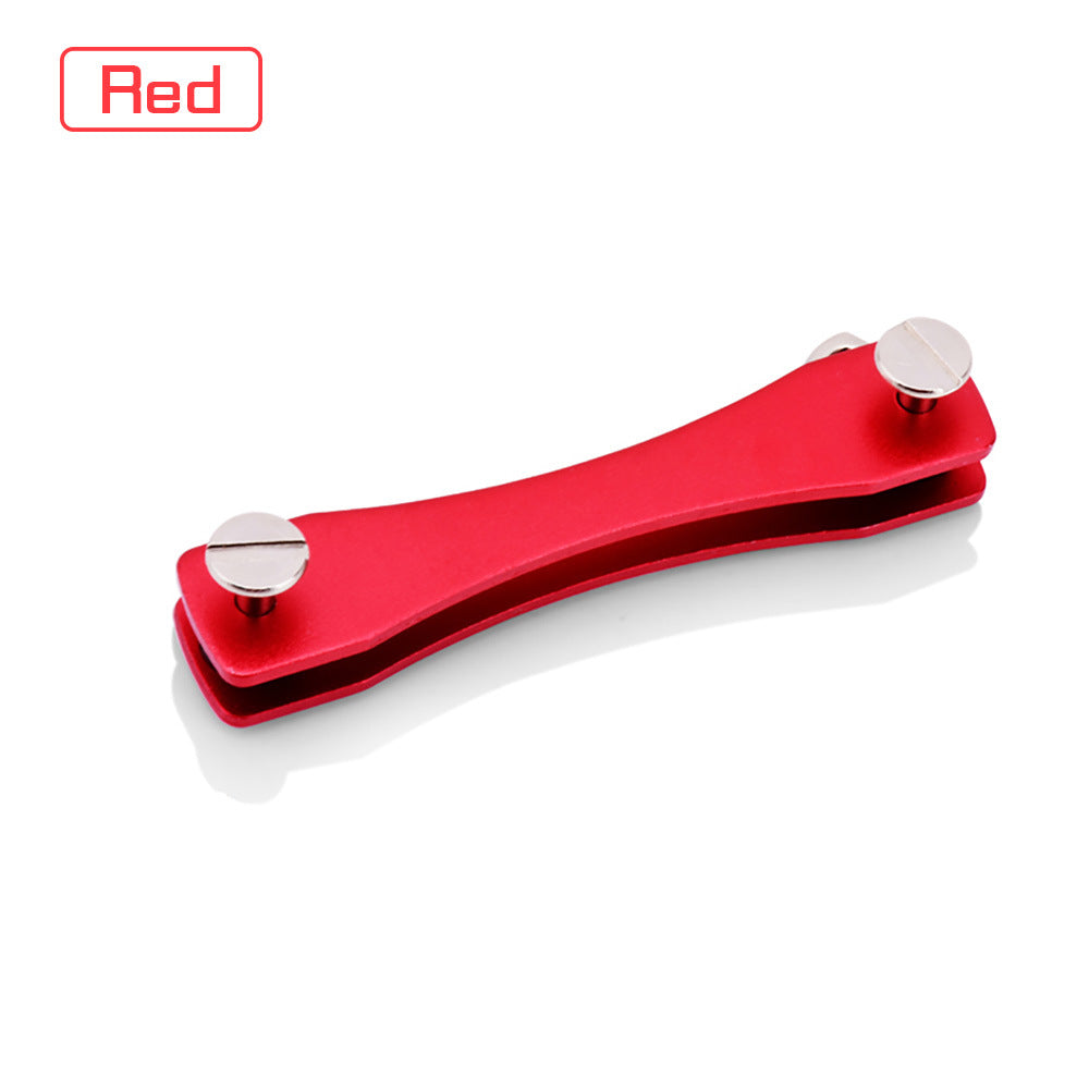 Compact Smartly Keyholder Aluminum Alloy KeyHolder Key Organize Clip