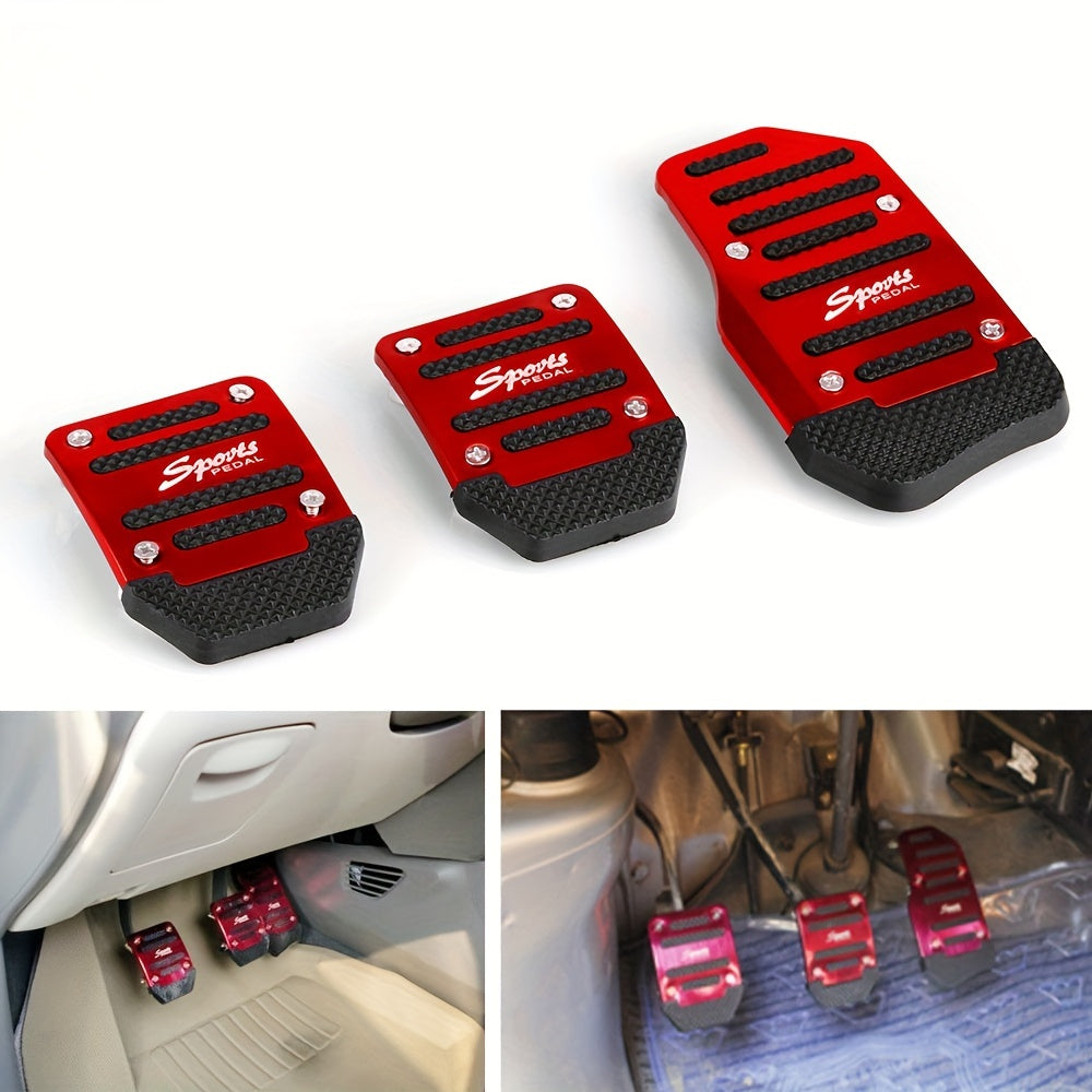 Car Anti-slip Manual Brake Clutch Pedal Decoration Plate