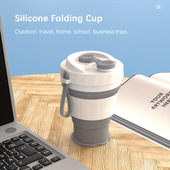 Silicone Collapsible Water Cup Coffee Cup Folding Mug For Outdoor Camping Hiking